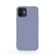 Husa iPhone 12 Mini Lemontti Silicon Soft Slim Lavender Gray