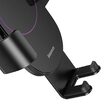 Suport Auto Baseus Simplism Gravity Black (prindere de bord sau parbriz)