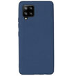 Husa Samsung Galaxy A42 5G Lemontti Silicon Silky Albastru Inchis