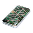 Husa Huawei Y7 2019 Lemontti Plating Marble Pattern Soft Green