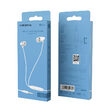 Casti In-Ear Borofone BM25 Sound Edge cu microfon, Jack 3.5mm, Alb