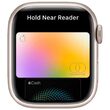 Apple Watch 7, GPS, Carcasa Starlight Aluminium 41mm, Starlight Sport Band