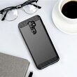 Husa Xiaomi Redmi 9 Lemontti Carbon Case Flexible Negru