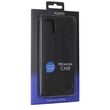 Husa iPhone 11 Pro Meleovo Saffiano Magnetic Black (placuta metalica integrata)