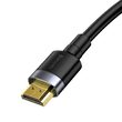 Baseus Cablu Adaptor 4K HDMI la HDMI Dark Gray (2m)