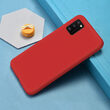 Husa Samsung Galaxy A41 Lemontti Silicon Silky Rosu