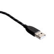 Cablu MicroUSB & Lightning MFI Boompods Duo Black (1m, impletitura textila)