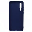 Husa Huawei P30 Lemontti Silicon Silky Albastru Inchis