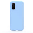 Husa Samsung Galaxy S20 Lemontti Silicon Soft Slim Light Blue