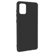Husa Samsung Galaxy A71 Lemontti Silicon Silky Negru