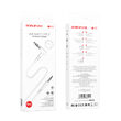 Cablu Borofone BL10 Jack 3.5mm la Jack 3.5mm, 1m, Alb