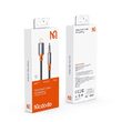 Cablu Lightning la Jack 3.5mm Mcdodo Castle Series 1.2m Black