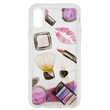 Carcasa iPhone XS / X Lemontti Liquid Sand Makeup Glitter