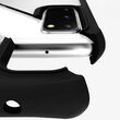 Husa Samsung Galaxy S20 IT Skins Hybrid Solid Plain Black & Transparent (antishock)