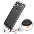 Husa Samsung Galaxy A11 / M11 Lemontti Carbon Case Flexible Albastru