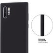 Husa Samsung Galaxy Note 10 Plus Lemontti Liquid Silicon Black