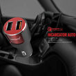 Lemontti Set Incarcator Auto Fast Charge 3.1A 2 porturi USB-A QC 3.0 + USB-A si cablu Type-C 1m