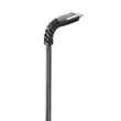 Cablu Cellularline Extreme Textil Usb to Lightning 2M Negru