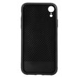 Carcasa Sticla iPhone XR Just Must Glass Diamond Print Flowers Black Background