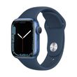 Apple Watch 7, GPS, Carcasa Blue Aluminium 41mm, Abyss Blue Sport Band