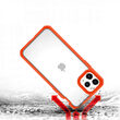 Husa iPhone 11 Pro IT Skins Hybrid Solid Plain Coral & Transparent (antishock)
