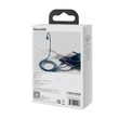 Cablu Baseus USB la Lightning, MicroUSB si Type-C Superior 3 in 1, 3,5 A,1,5m, Albastru