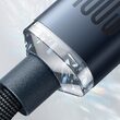 Cablu Baseus Type-C la Type-C Crystal Shine,100W, 2m, Negru