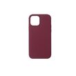 Husa iPhone 12 / 12 Pro Lemontti Liquid Silicon MagSafe  Wine