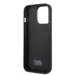 Husa iPhone 13 Pro Karl Lagerfeld Ikonik Flower Gri