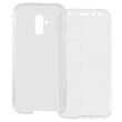 Husa Samsung Galaxy A6 Plus (2018) Lemontti Silicon Full Cover 360 Transparent
