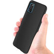 Husa Samsung Galaxy A41 Lemontti Silicon Silky Negru