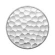Suport Stand Adeziv Popsocket PopGrip Luxe pentru telefon, Hammered Metal Silver