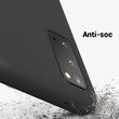 Husa Samsung Galaxy S20 Just Must Defense Liquid Silicone Black