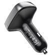 Modulator FM Borofone BC32 Sunlight Dual USB, Bluetooth, MP3, 2.4A, microSD, Negru