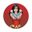 Accesoriu Popsockets pentru dispozitive mobile, Justice League Wonder Woman