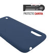 Husa Samsung Galaxy A01 Lemontti Silicon Silky Albastru Inchis