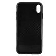 Carcasa Sticla iPhone XS Max Just Must Glass Diamond Print Flowers Black Background