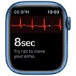 Apple Watch 7, GPS, Carcasa Blue Aluminium 41mm, Abyss Blue Sport Band