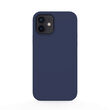 Husa iPhone 12 Mini Lemontti Liquid Silicon Dark Blue
