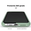 Husa iPhone 12 Mini Lemontti Liquid Silicon Forest Green