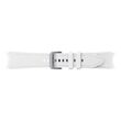 Curea smartwatch Samsung Hybrid Leather Band pentru Galaxy Watch4 Classic, 20mm M/L, White