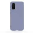 Husa Samsung Galaxy S20 Lemontti Silicon Soft Slim Lavender Gray