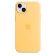 Husa Originala iPhone 14 Plus Apple Silicon, MagSafe, Sunglow