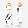 Conector MicroUSB Mcdodo pentru Cablu Storm Series Magnetic Argintiu (de rezerva)