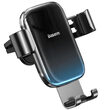 Suport Baseus Auto Glaze Gravity Black (cu prindere la ventilatie)