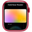 Apple Watch 7, GPS, Carcasa Red Aluminium 45mm, Red Sport Band
