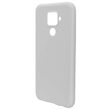 Husa Huawei Nova 5z Lemontti Silicon Silky Semitransparent Alb