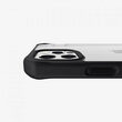 Husa iPhone 12 Pro Max IT Skins Hybrid Solid Plain Black & Transparent