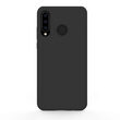 Husa Huawei P30 Lite Lemontti Liquid Silicon Black