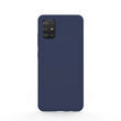 Husa Samsung Galaxy A51 4G Lemontti Liquid Silicon Dark Blue